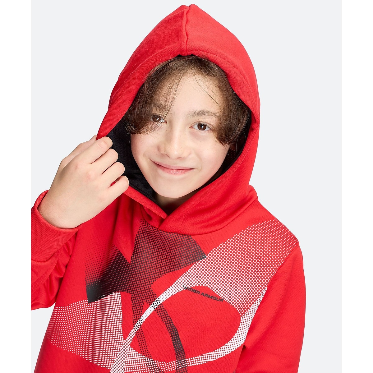 UA TECH TERRY SUPER BIG LOGO HOODIE