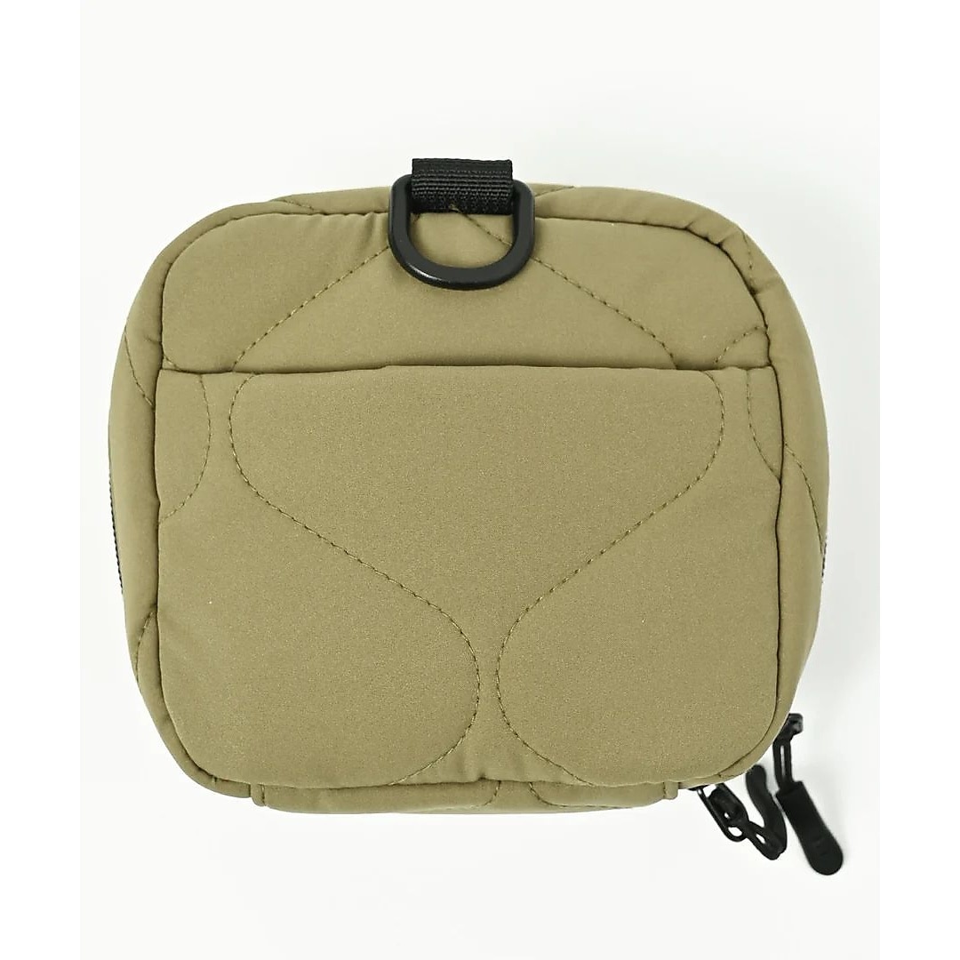 [KiU PADDED SQUARE POUCH]BK