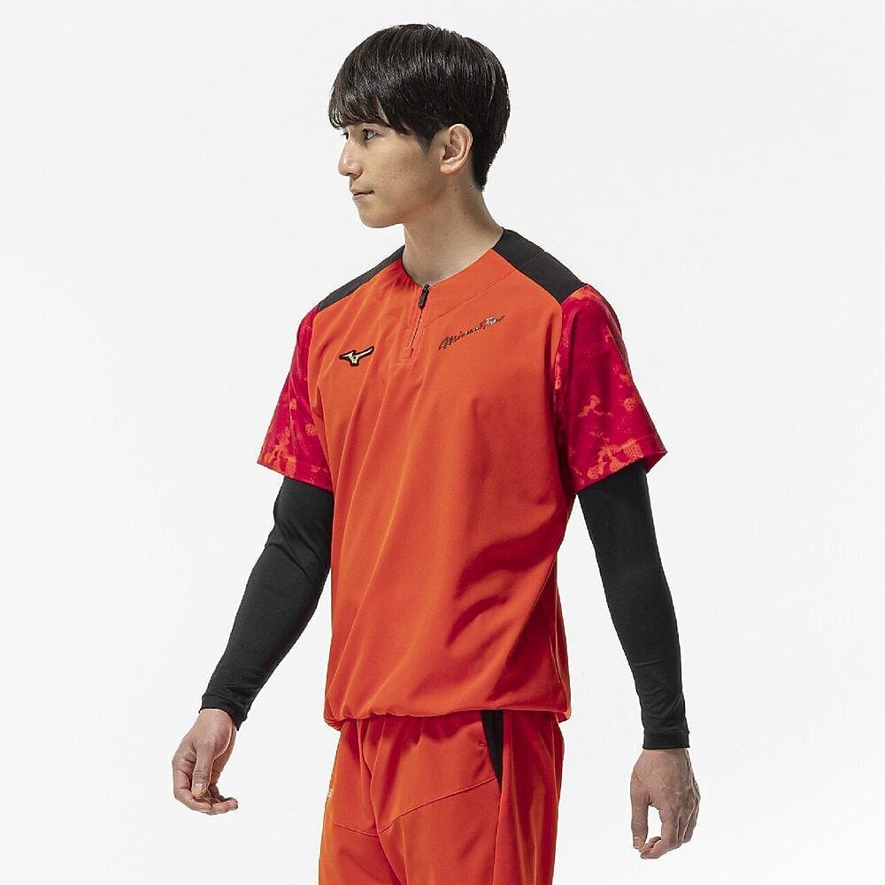 【ミズノプロ(MizunoPro)限定】トレーニングジャケット半袖