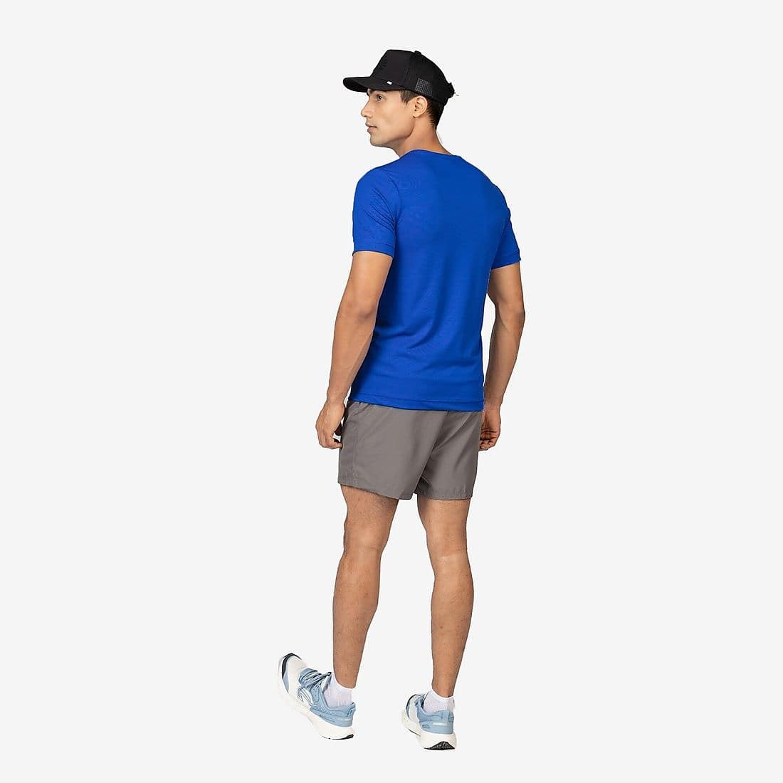 ランニング メンズ Tシャツ 透湿性 DRY BLU