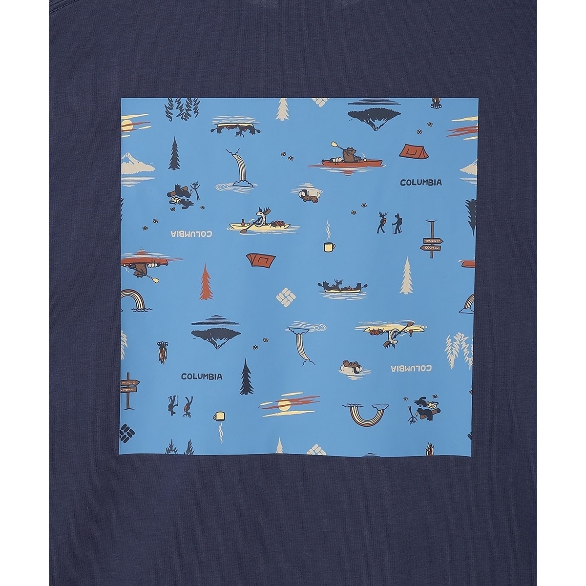 レイクトゥアベニューグラフィックロングスリーブTシャツ