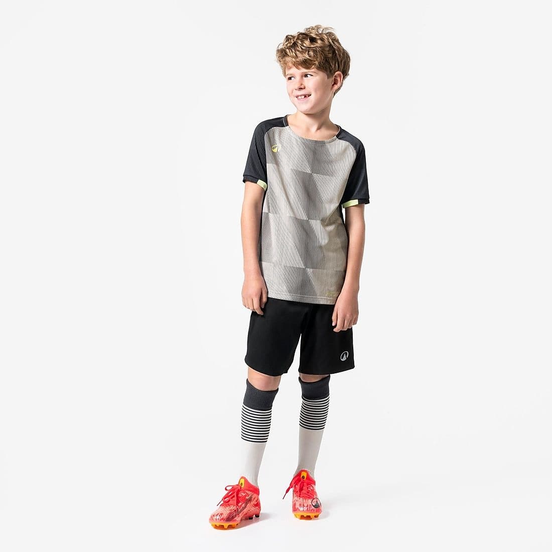 サッカー用半袖Tシャツ キッズ VIRALTO DOP GRY