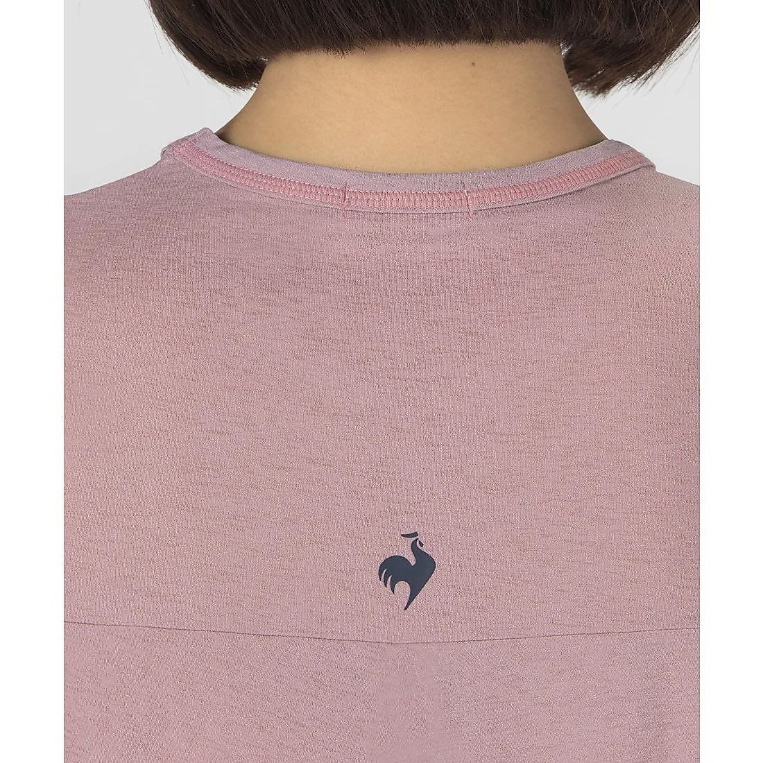 シアーニット長袖Tシャツ