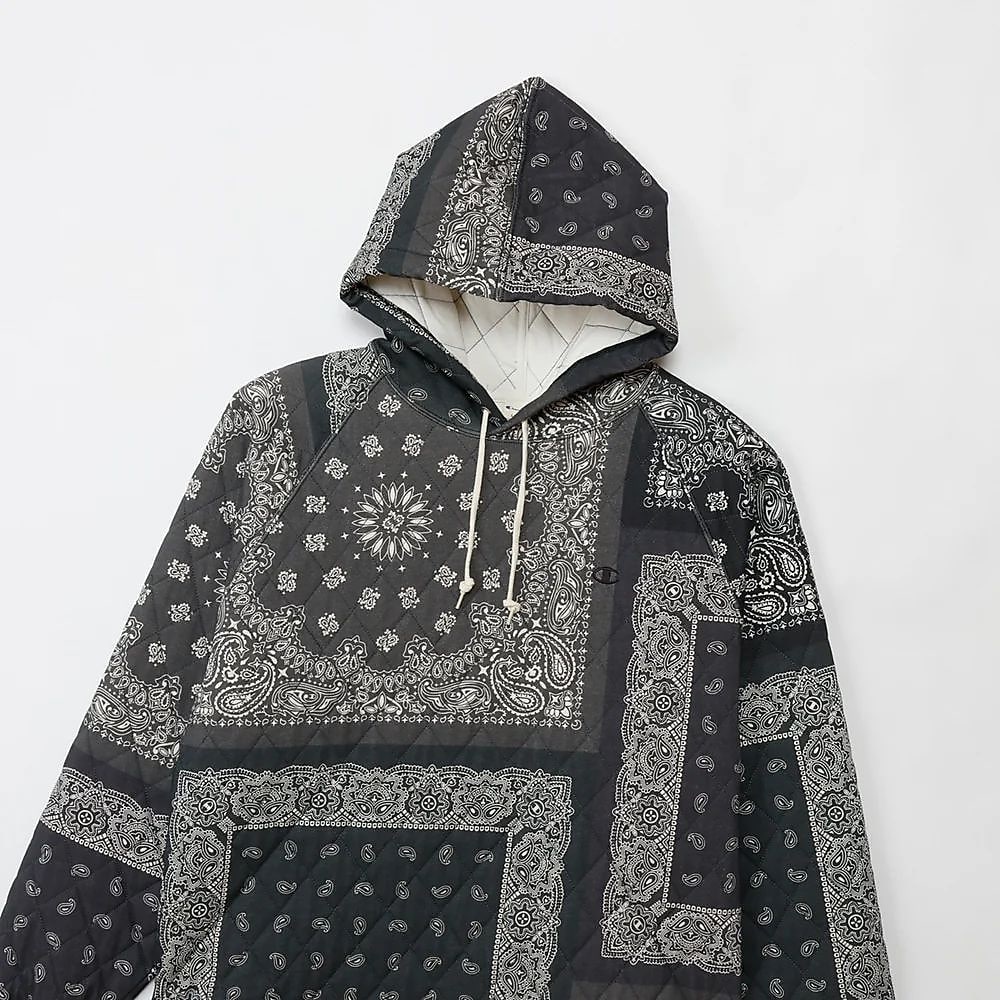QUILT PADDED HOODED JKT