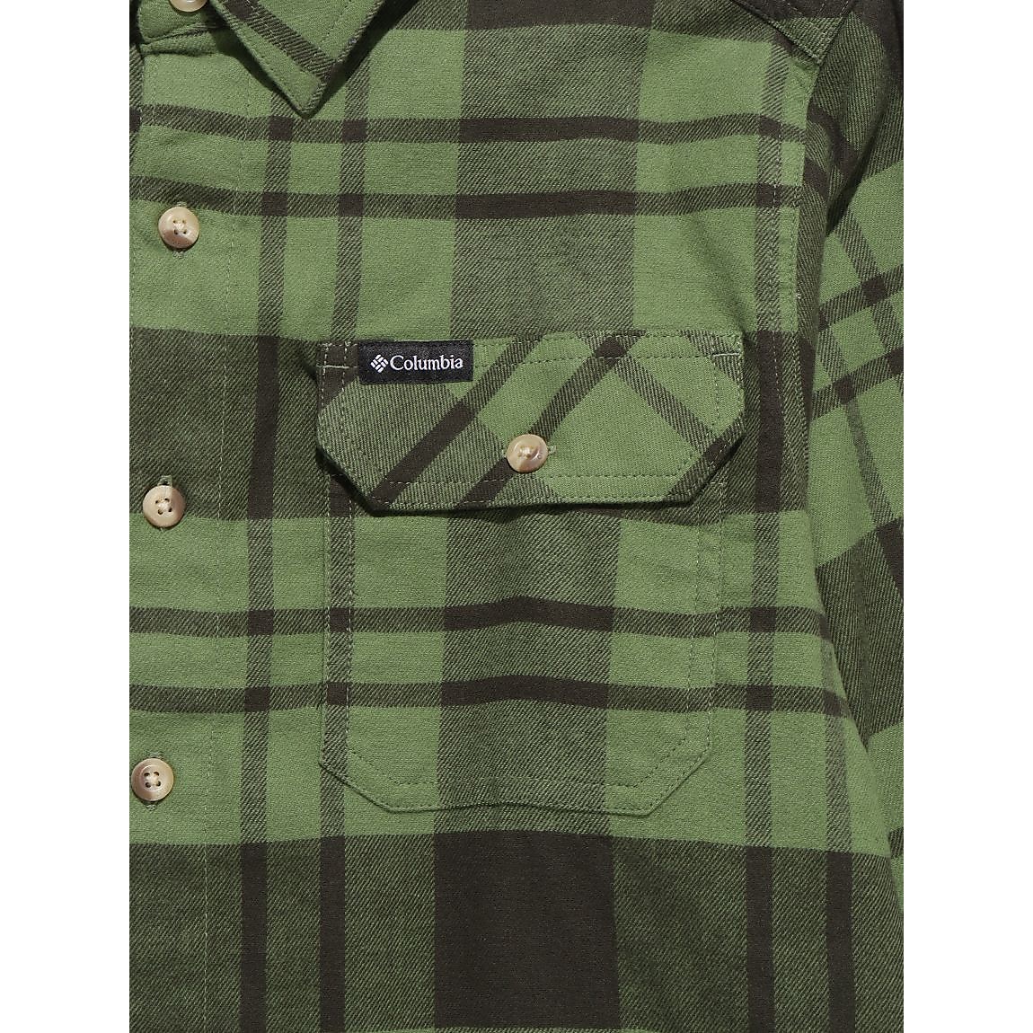 フレアガンストレッチフランネルシャツ