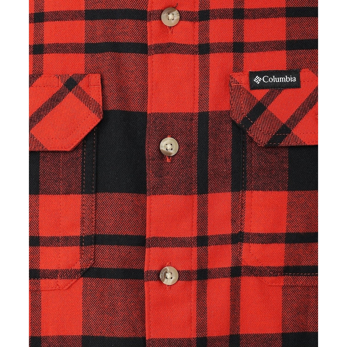 フレアガンストレッチフランネルシャツ