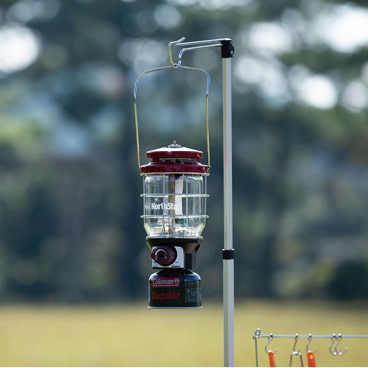 2500ノーススターＬＰガスランタン（レッド）