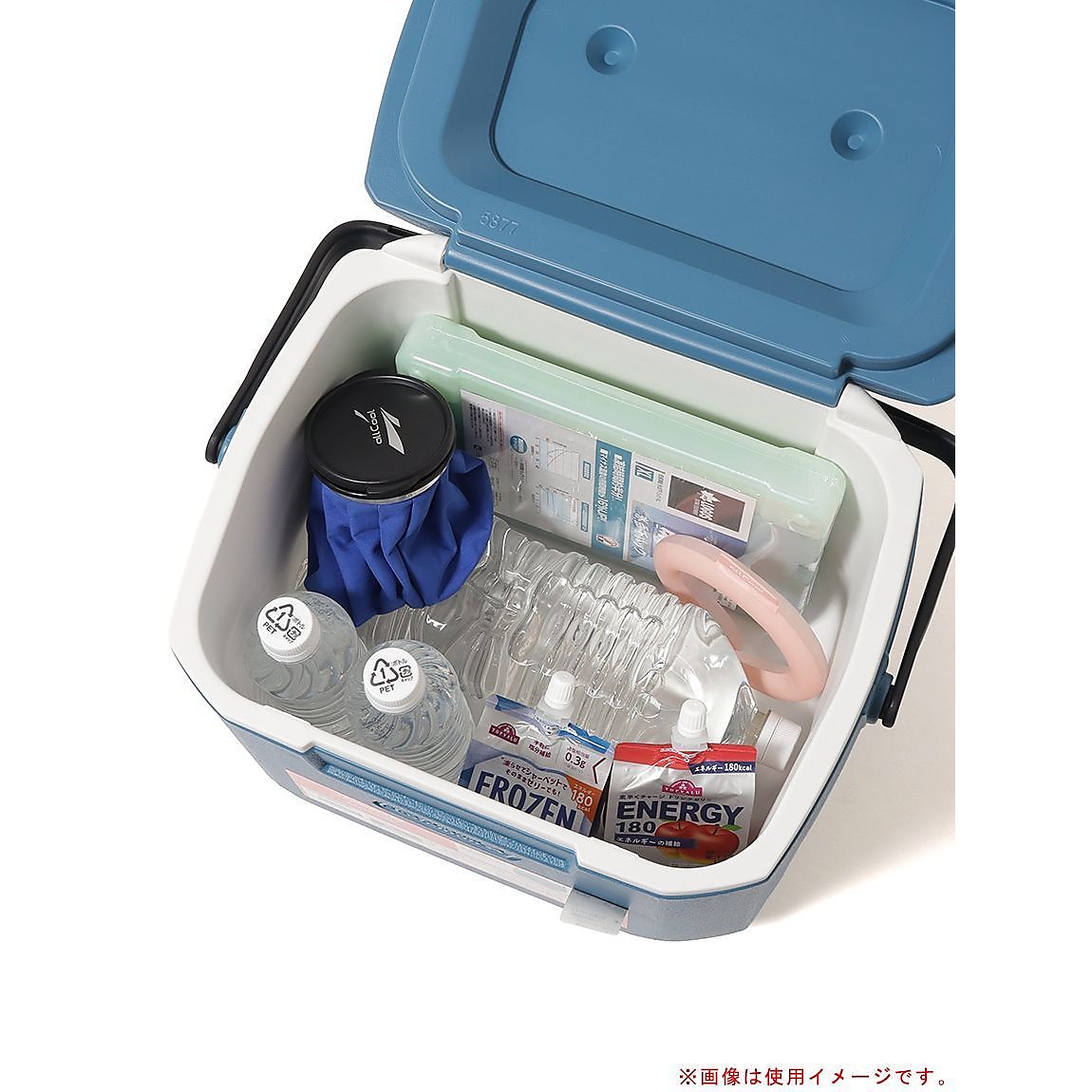 エクスカーションクーラー/16QT (ブルー/ホワイト)