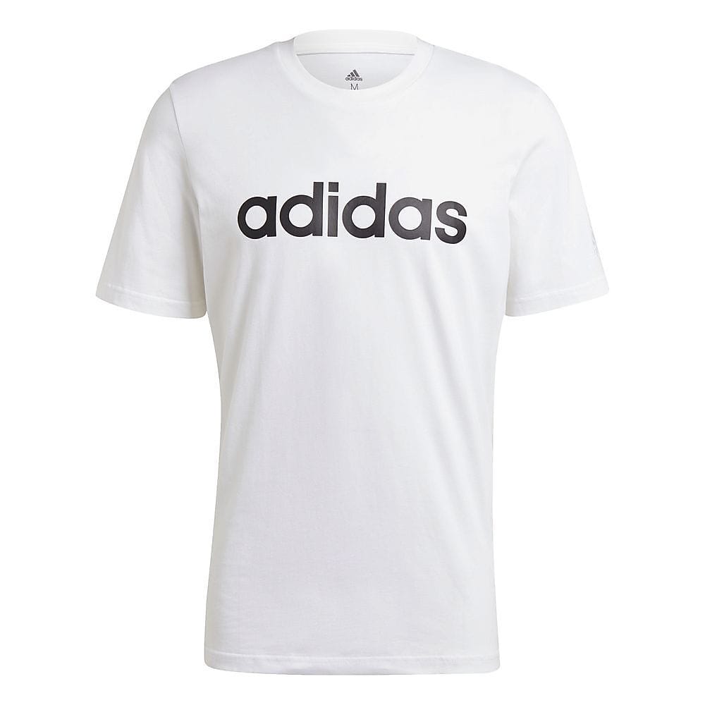 エッセンシャル エンブロイダード リニアロゴ 半袖Tシャツ/M EMBROIDERED LINEAR LOGO TEE