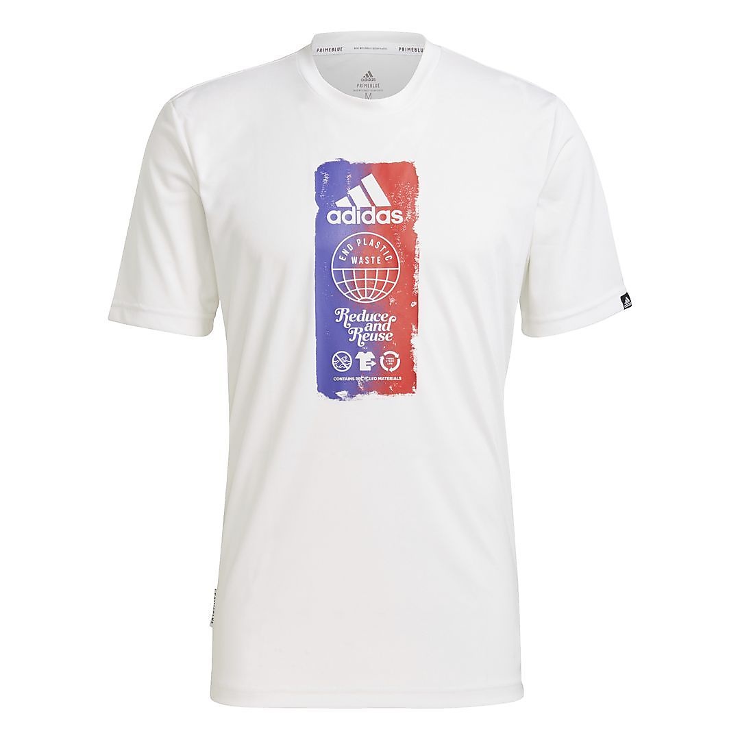 PRIMEBLUE フォー ジ オーシャンズ アイコンズ グラフィック 半袖Tシャツ / Primeblue For The Oceans Icons Graphic Tee