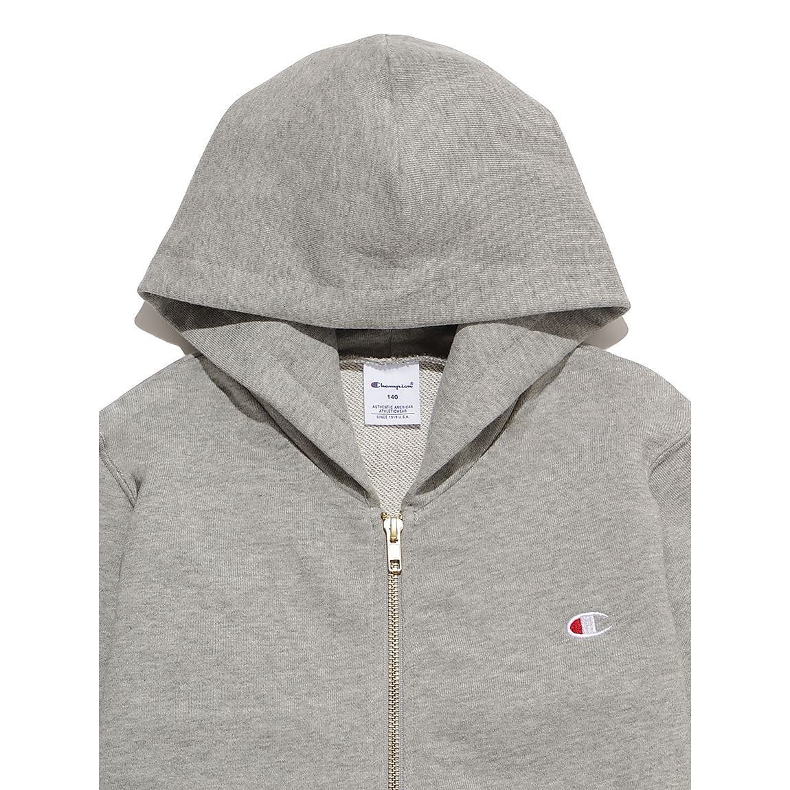 Champion　ワンポイント刺繍フルジップパーカー
