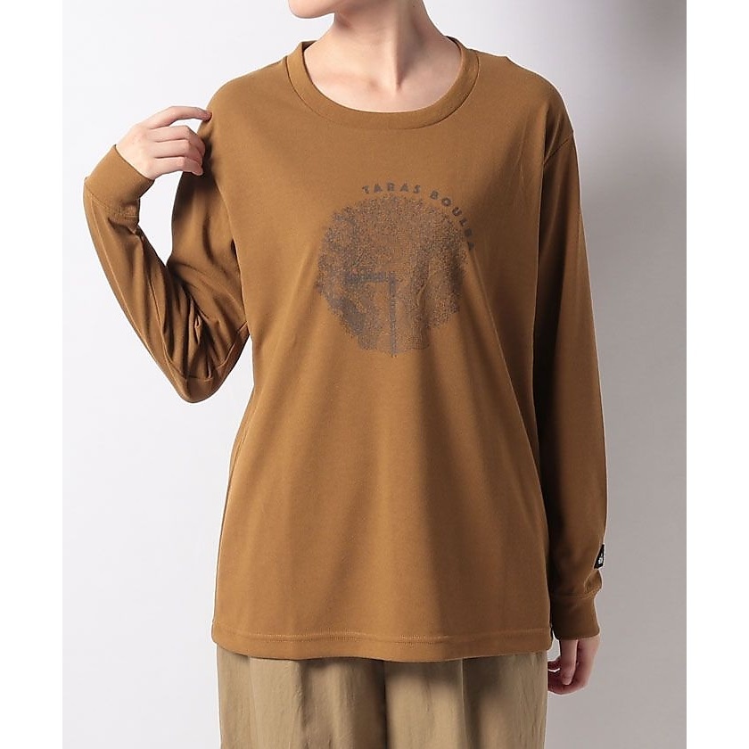 レディースドライミックスヘビーウエイトロングTシャツ（ツリーハウス）