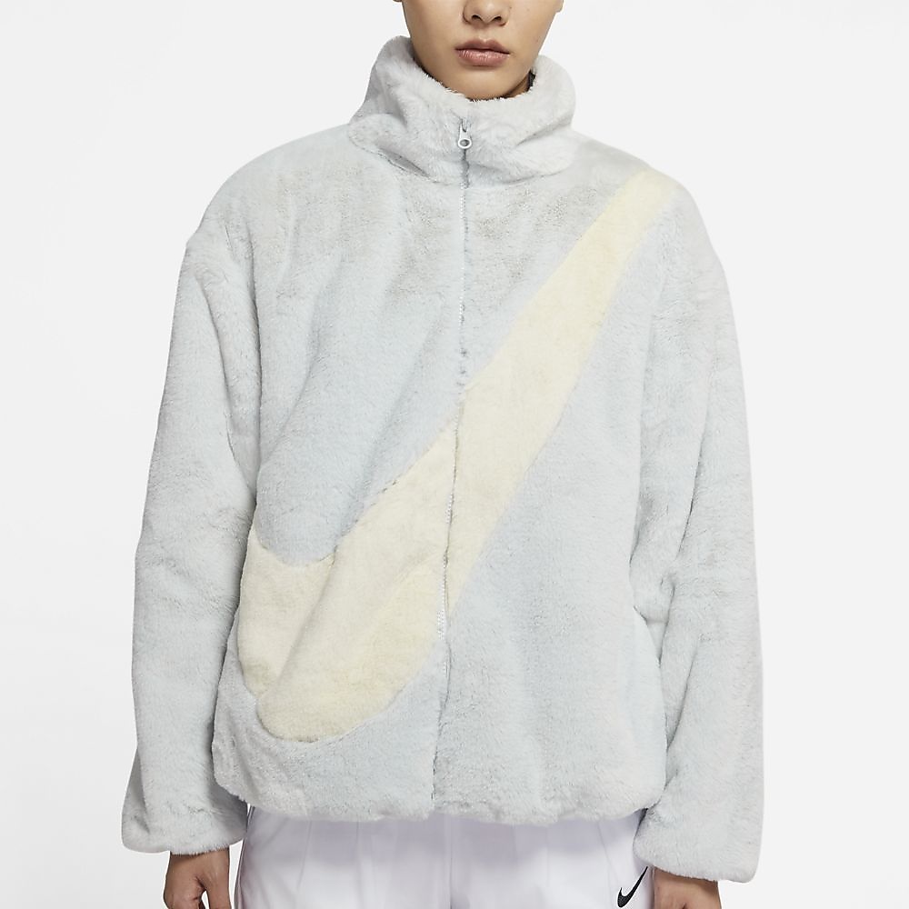 ナイキ ウィメンズ NSW スウッシュ FAUX FUR ジャケット