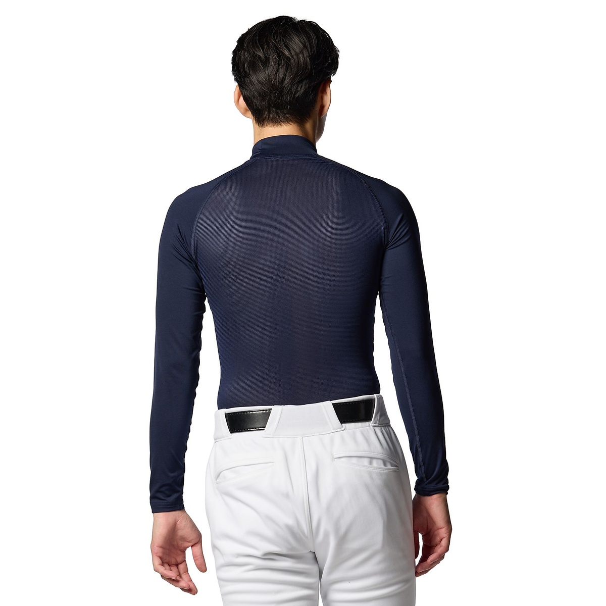 UA HEATGEAR ARMOUR COMPRESSION LONG SLEEVE MOCK NECK SHIRT