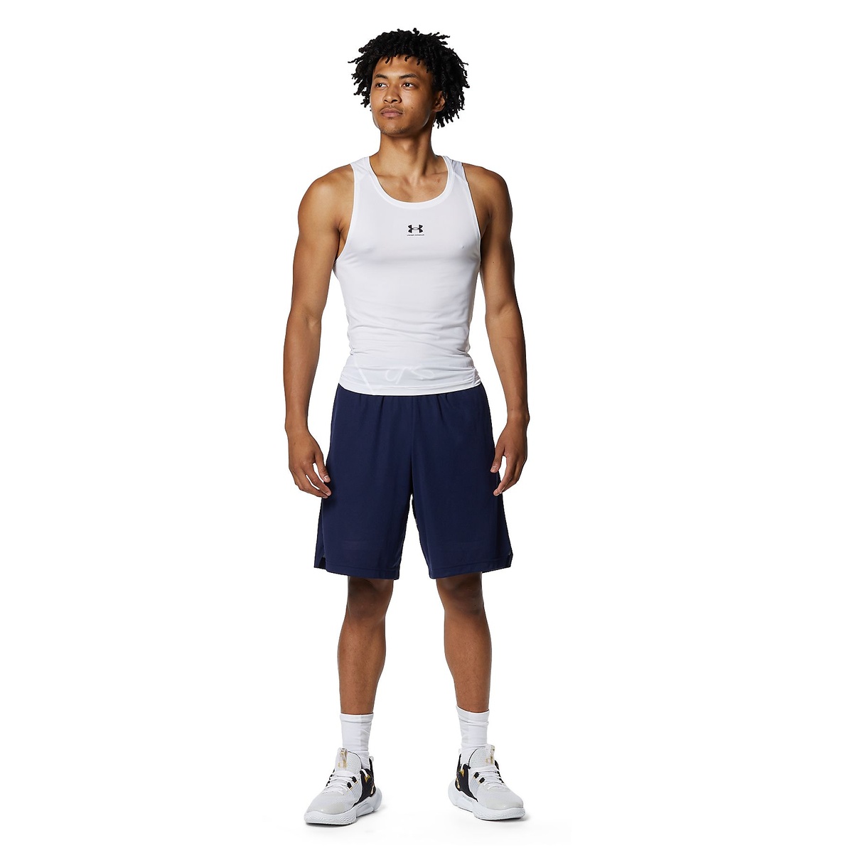 UA HEATGEAR COMPRESSION SLEEVELESS TANK