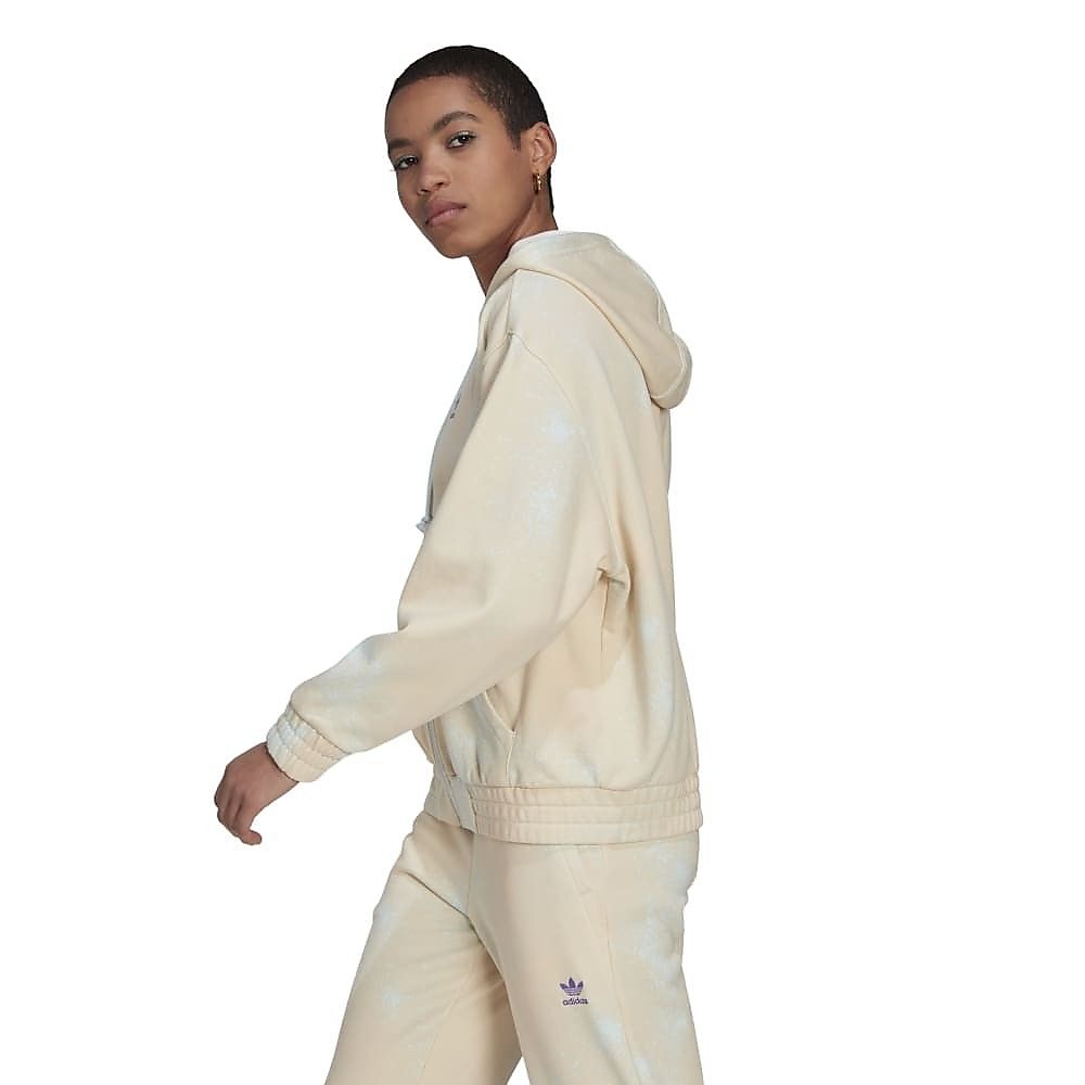 タイダイ 総柄プリント フルジップ パーカー /  TIE-DYE AOP FULL-ZIP HOODIE