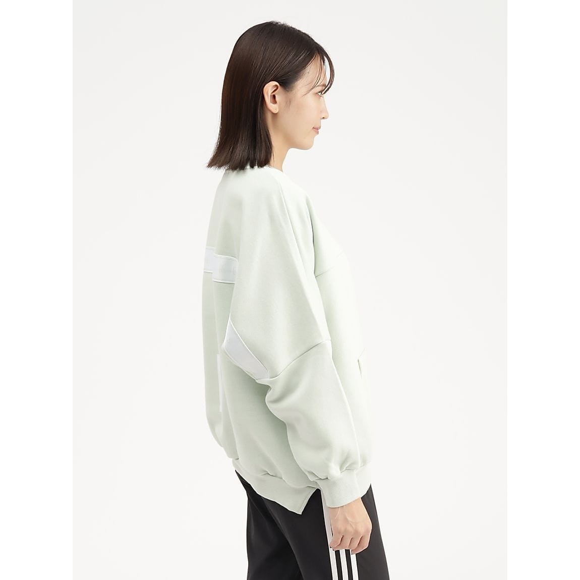 ワーディング クルーネック スウェット / W WORDING CREW NECK SWEAT