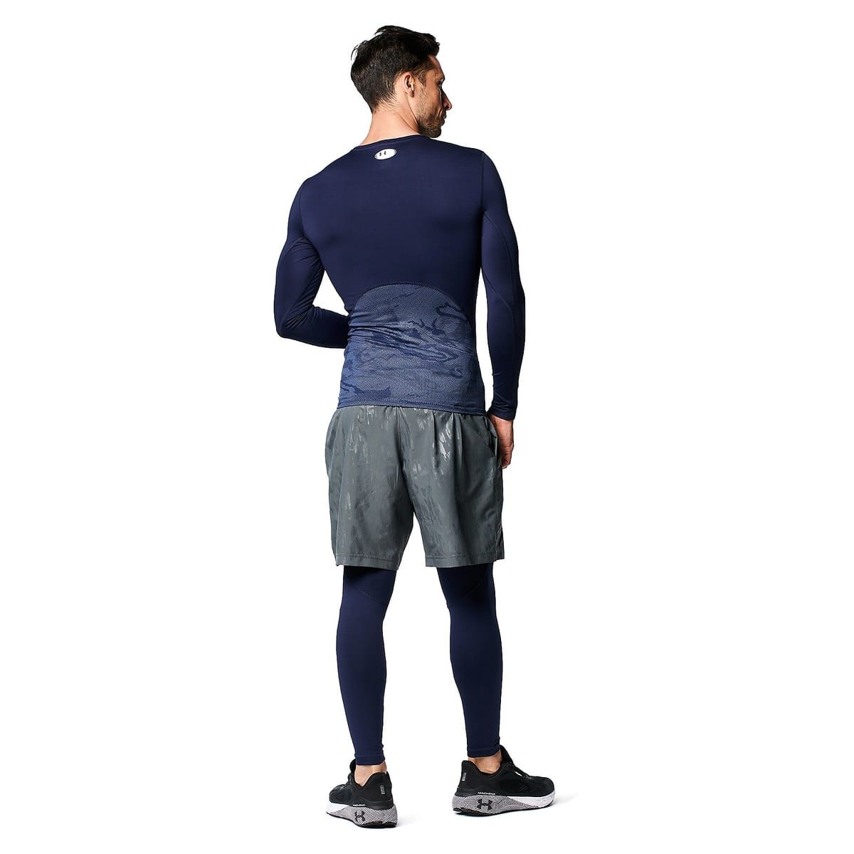UA COLDGEAR ARMOUR CREW NOVELTY SHIRT