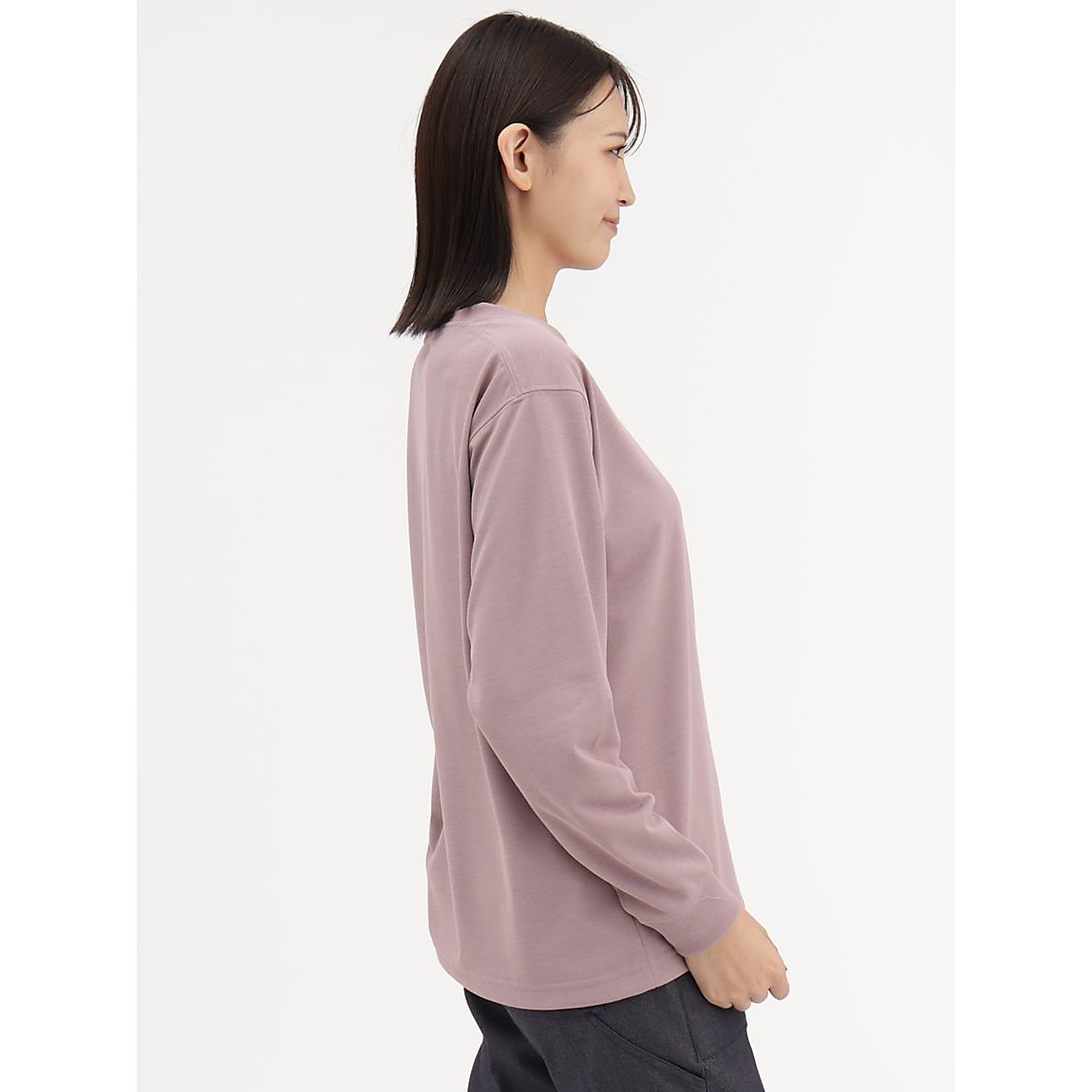 L/S ONE POINT TEE (ロングスリーブ ワンポイントティー)