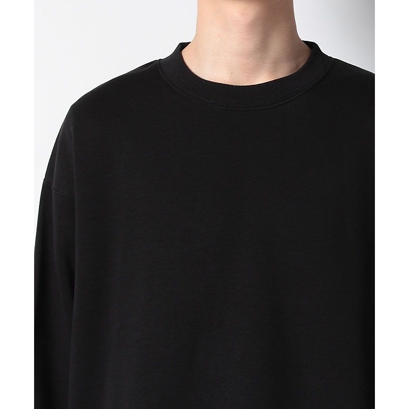 裏起毛クルーネック