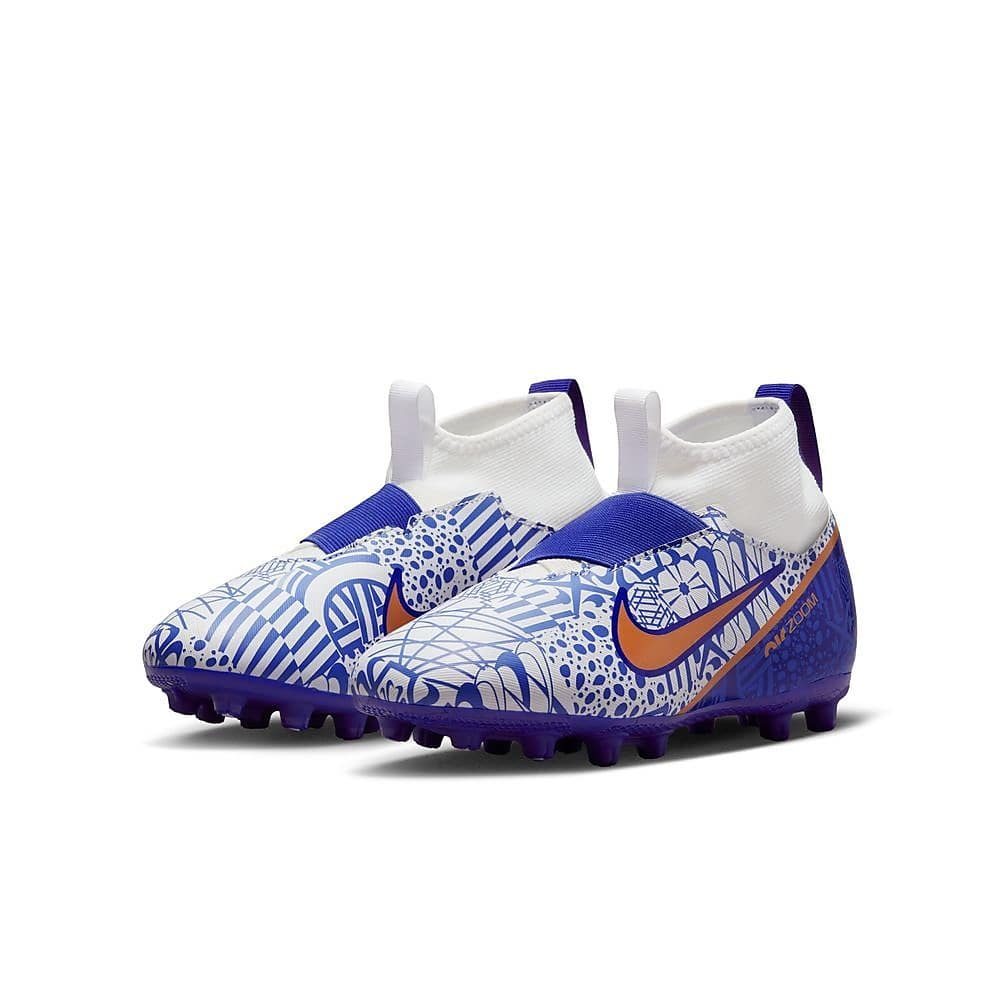 NIKE. JR. MERCURIAL ZOOM SUPERFLY 9 ACADEMY CR7 HG