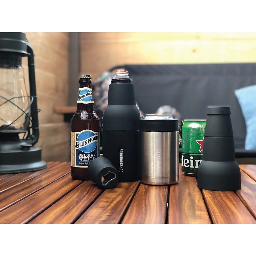 2WAY BOTTLE COOLER SILVER