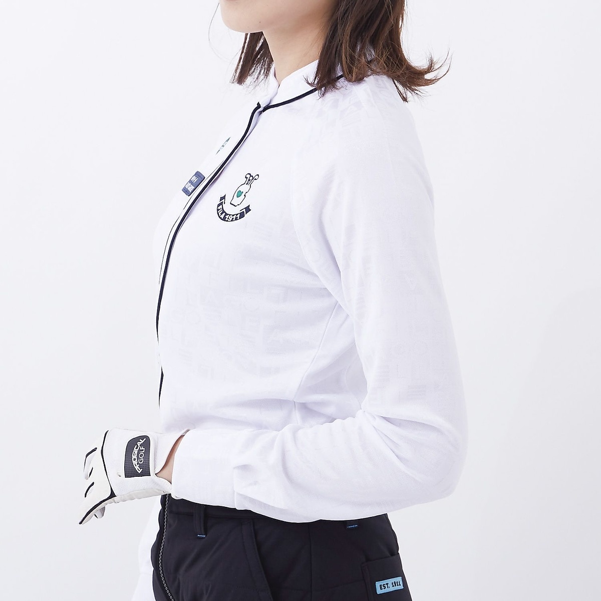 FILA GOLF ナガソデ シャツ ガラ