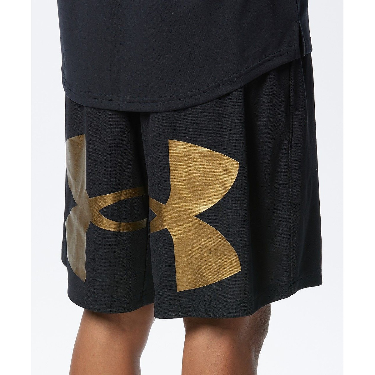 UA BASELINE BIG LOGO SHORTS