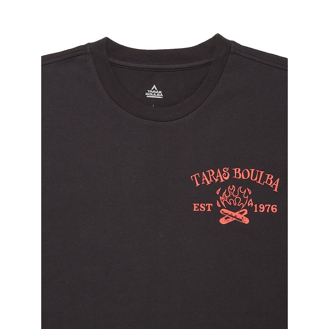 コットン天竺 プリントＴシャツ（焚き火）
