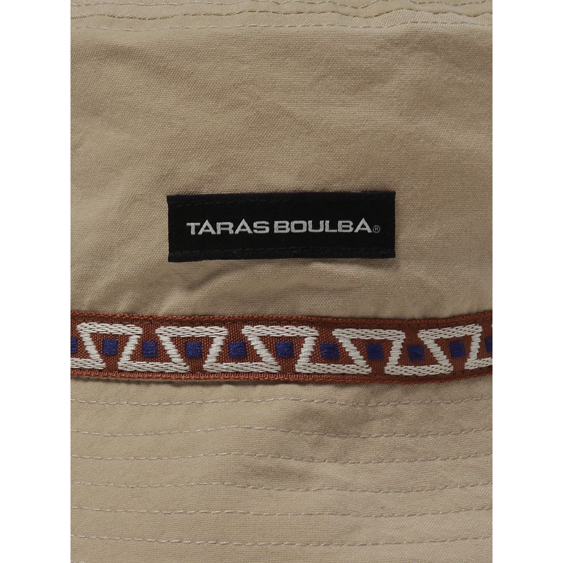 ジャガードテープバケットハット