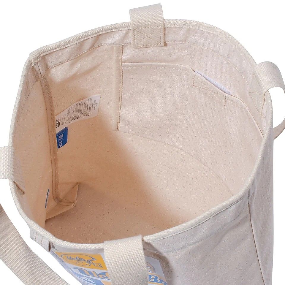 CANVAS TOTE UCLA MIX LOGO OFFWHI