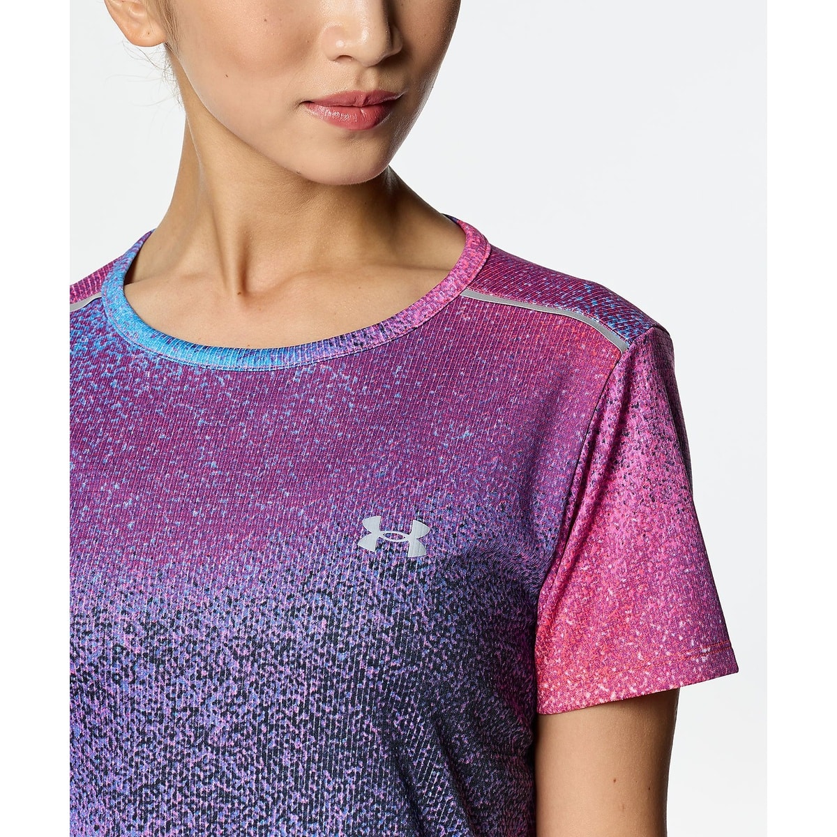 UA SPEED STRIDE PRINTED T-SHIRT