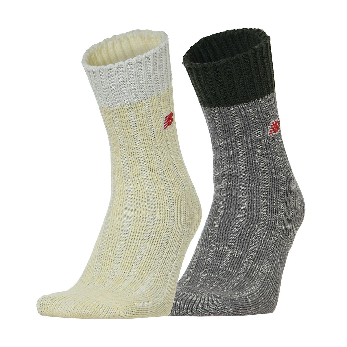 ローゲージ ミッドカフ 2Pソックス