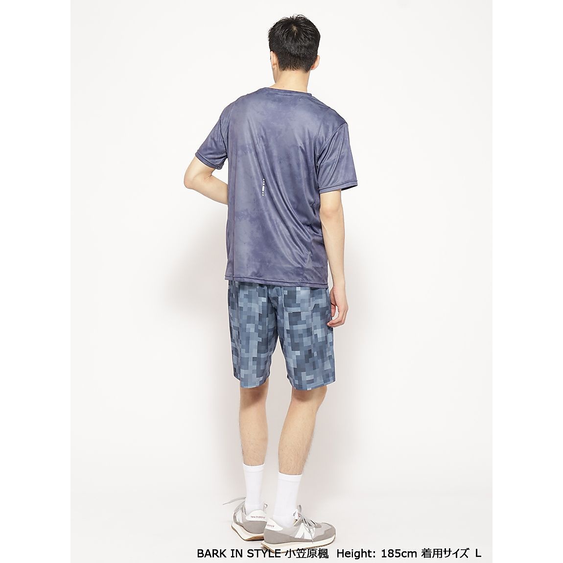 for RUN  軽量ドライスムース プリントTシャツ MENS