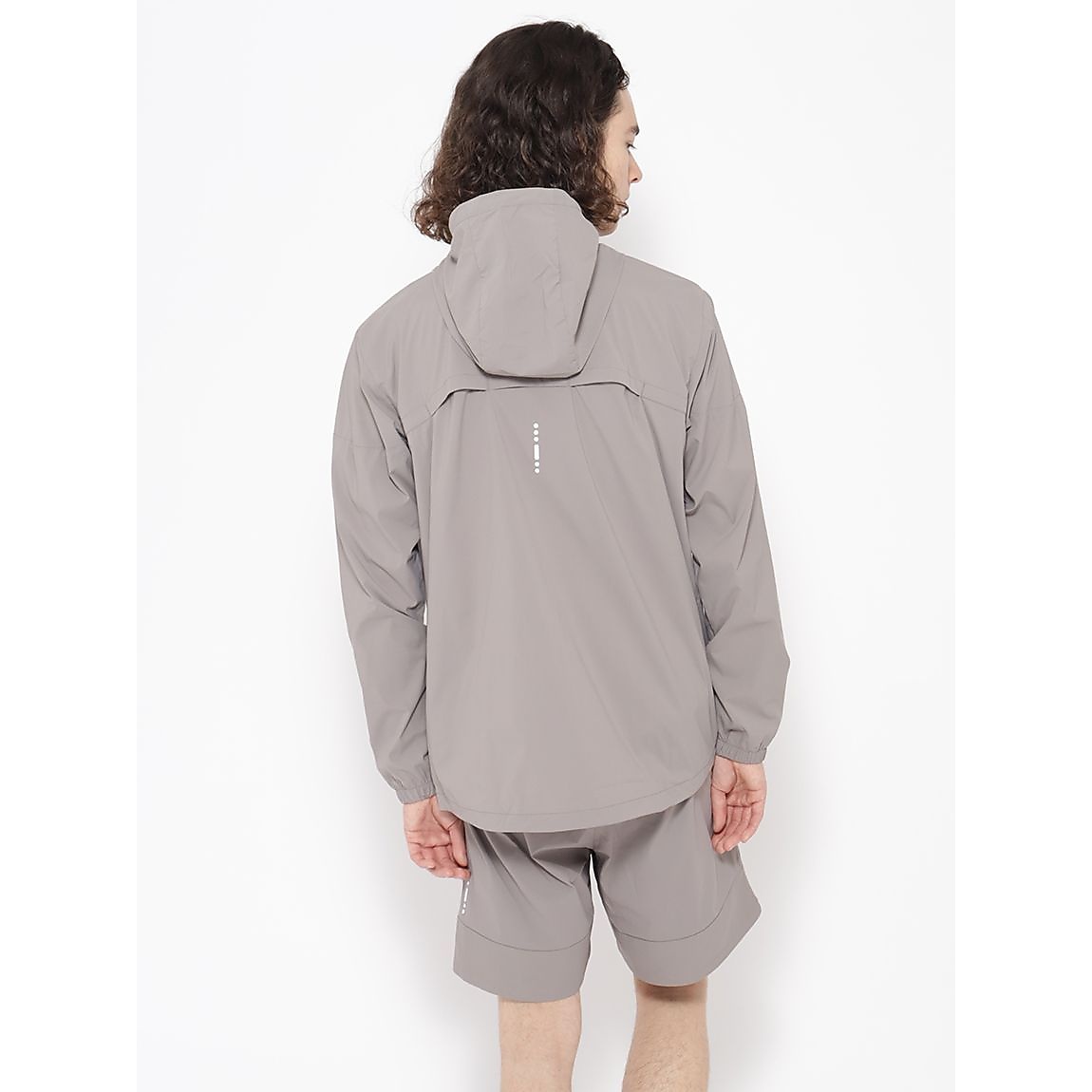 for RUN  軽量撥水ストレッチ ウインドジャケット MENS