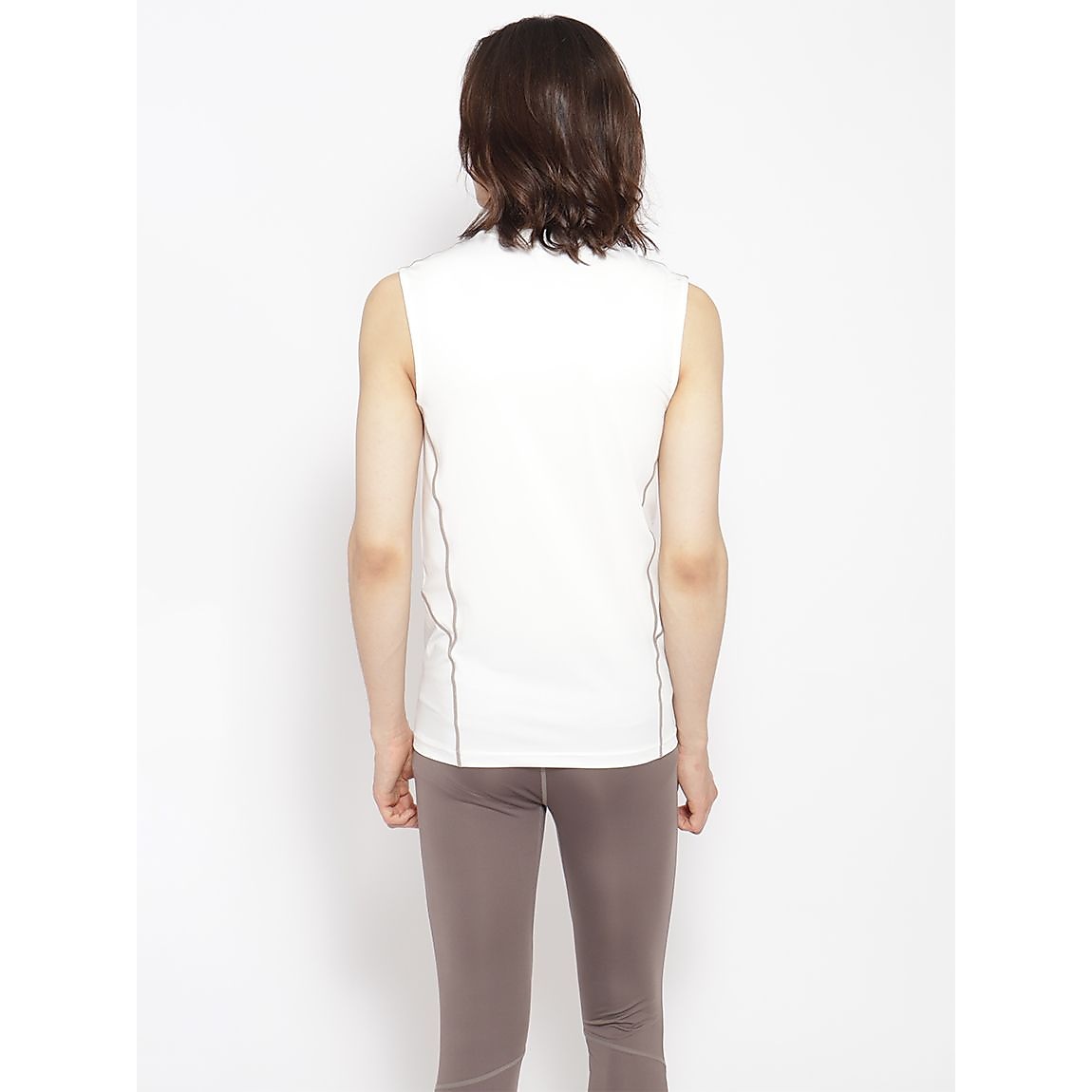 ソフトコンプレッション ノースリーブTシャツ MENS