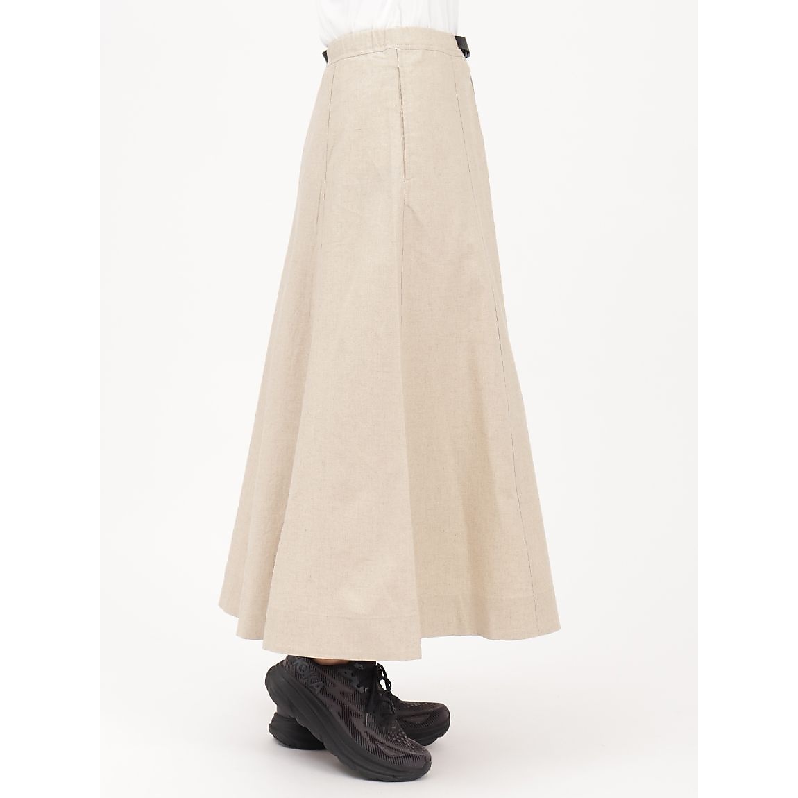 LINEN FOLSOM SKIRT