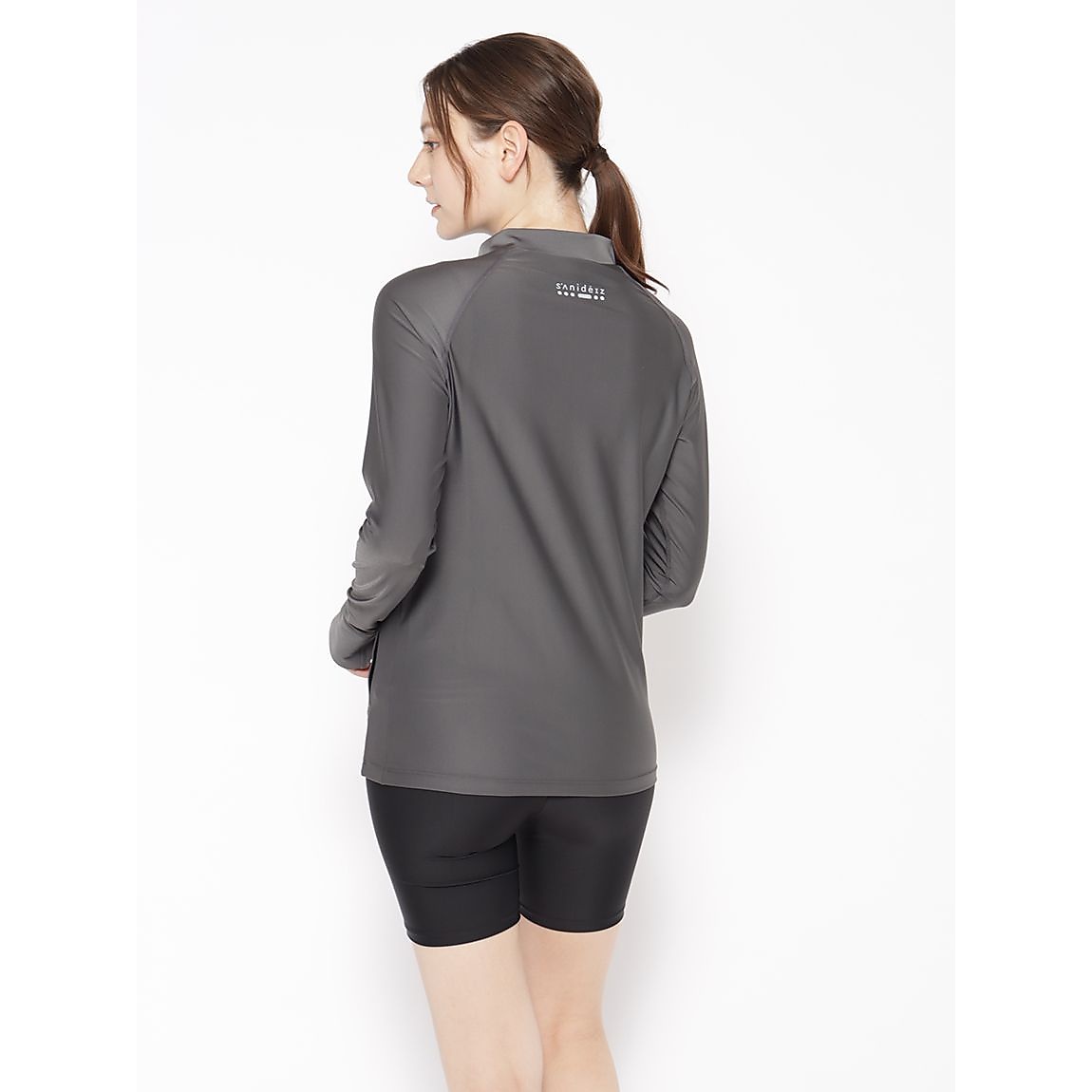 スイムウェア LADIES フルジップラッシュガード長袖