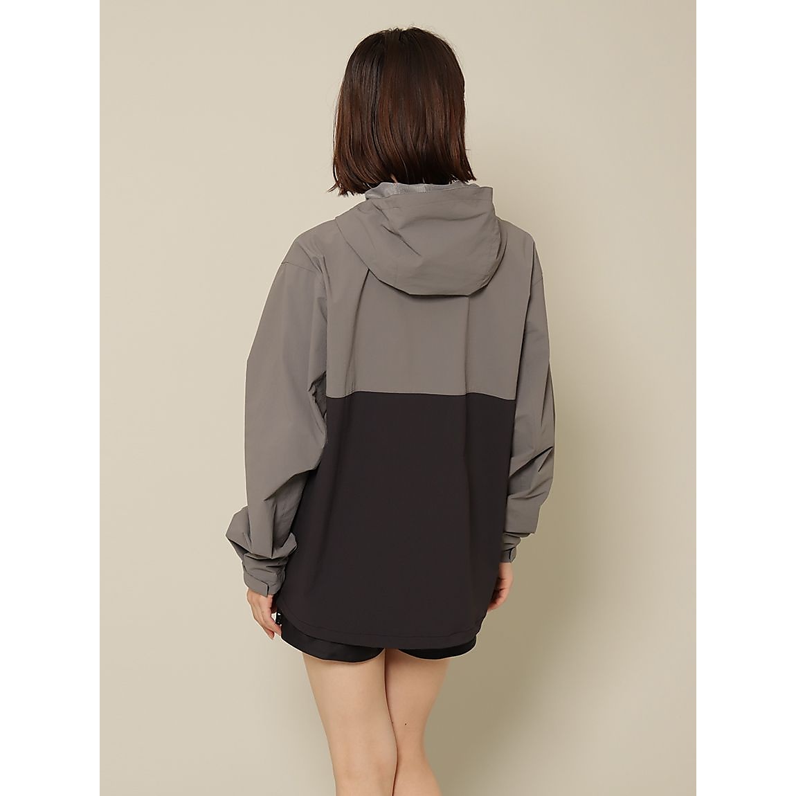 リサイクル裏ドビーナイロン フルジップフーディ UNISEX