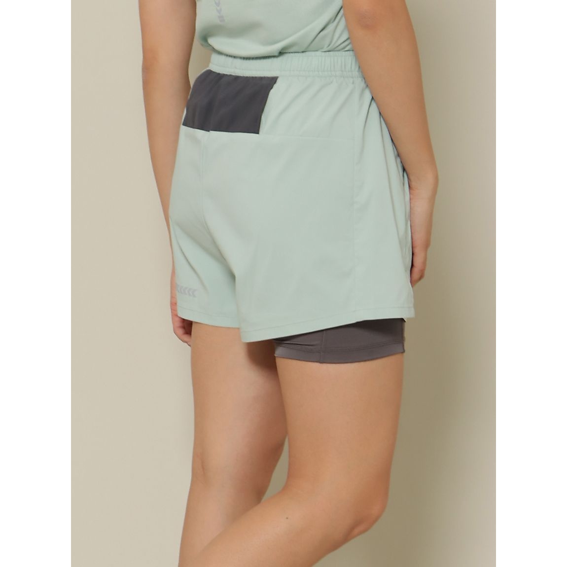 RUNフライトテックタフタ インナー付ショートパンツ LADIES