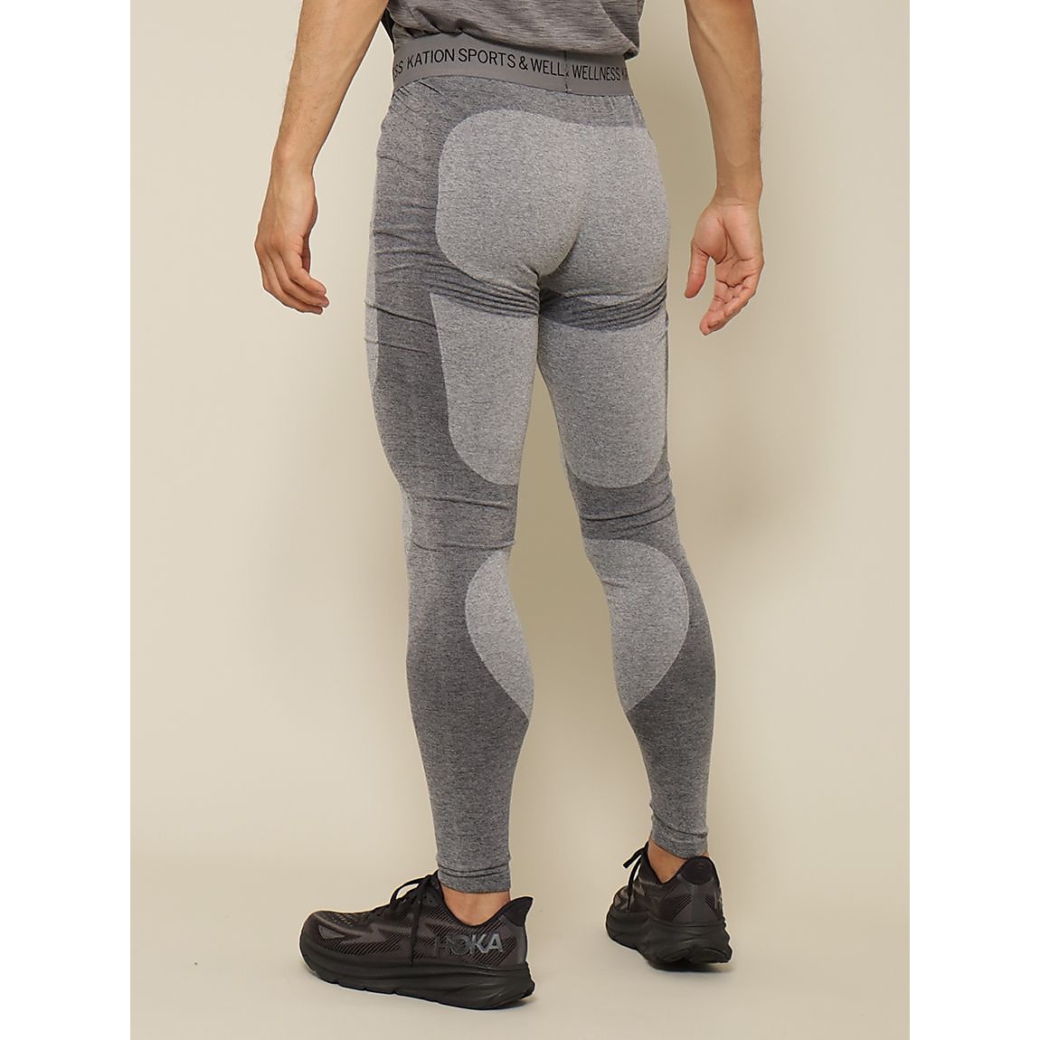 杢成型ニット ロングタイツ MENS