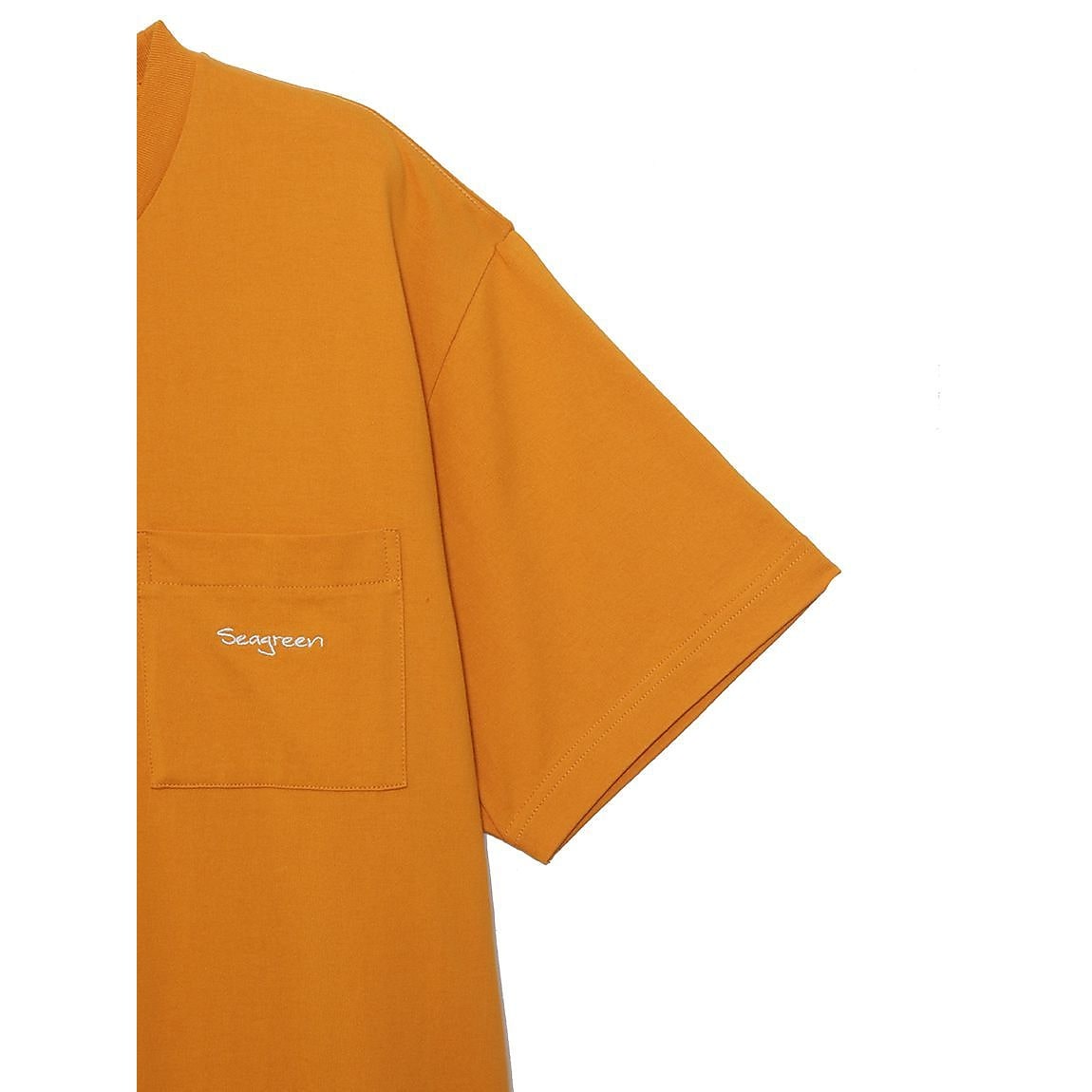 Seagreenシーグリーン - 40/2 SOFT JERSEY T-SHIRT MSMS23S8302-M/メガ
