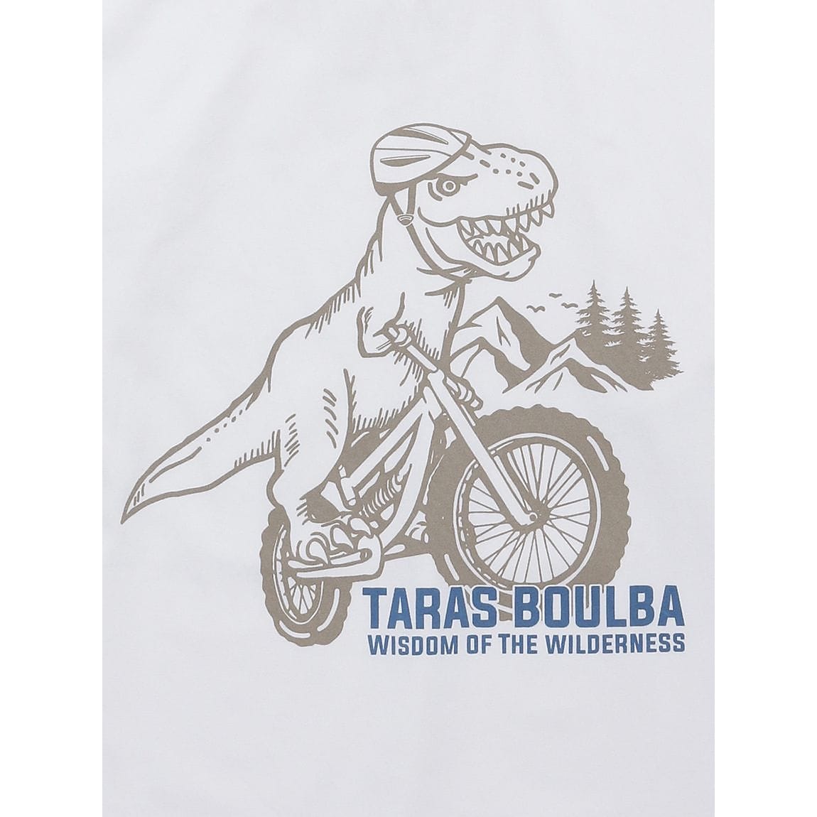 ジュニア ポリエステルロングTシャツ（恐竜）