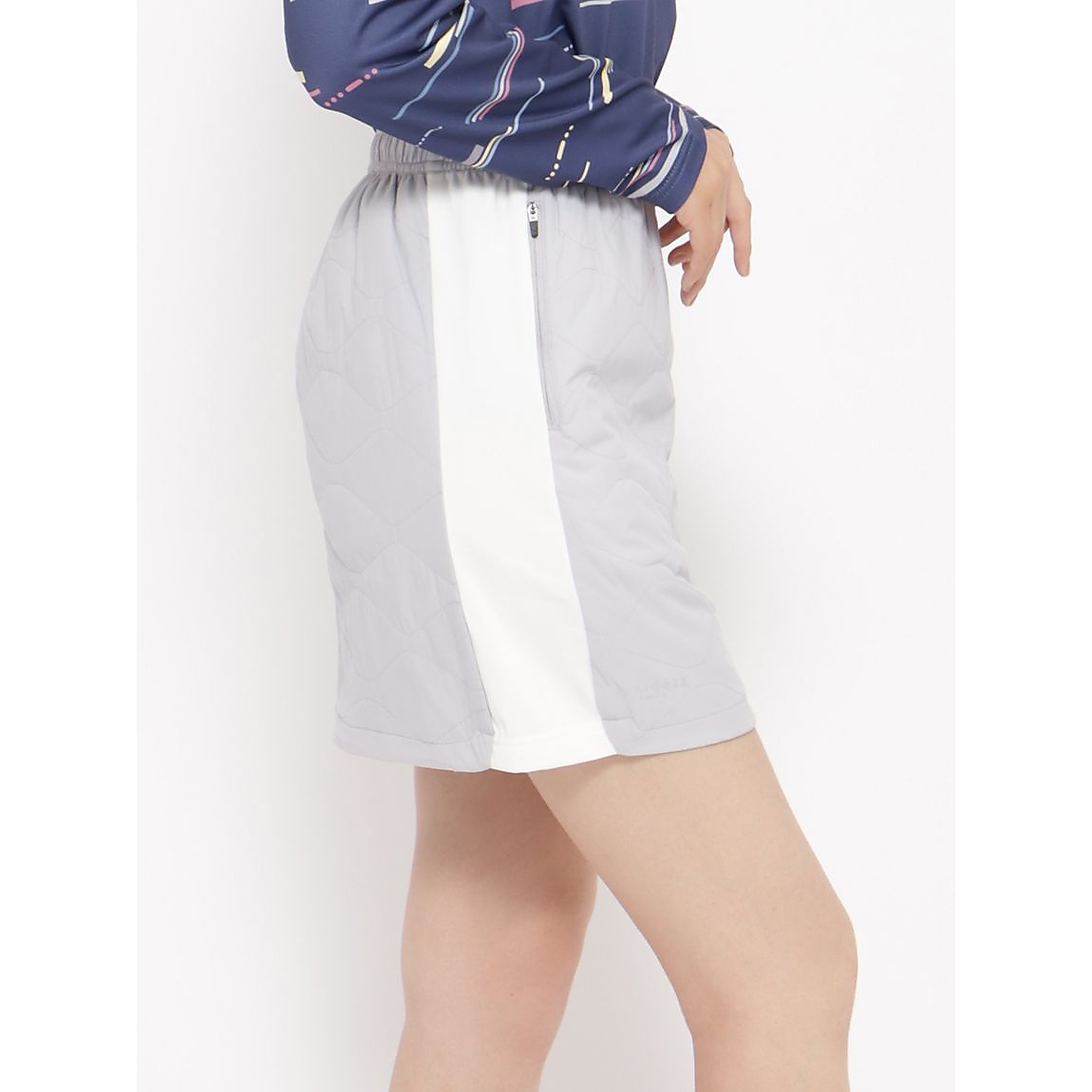 HYBRID 中綿/ジャージ ミニスカートLADIES