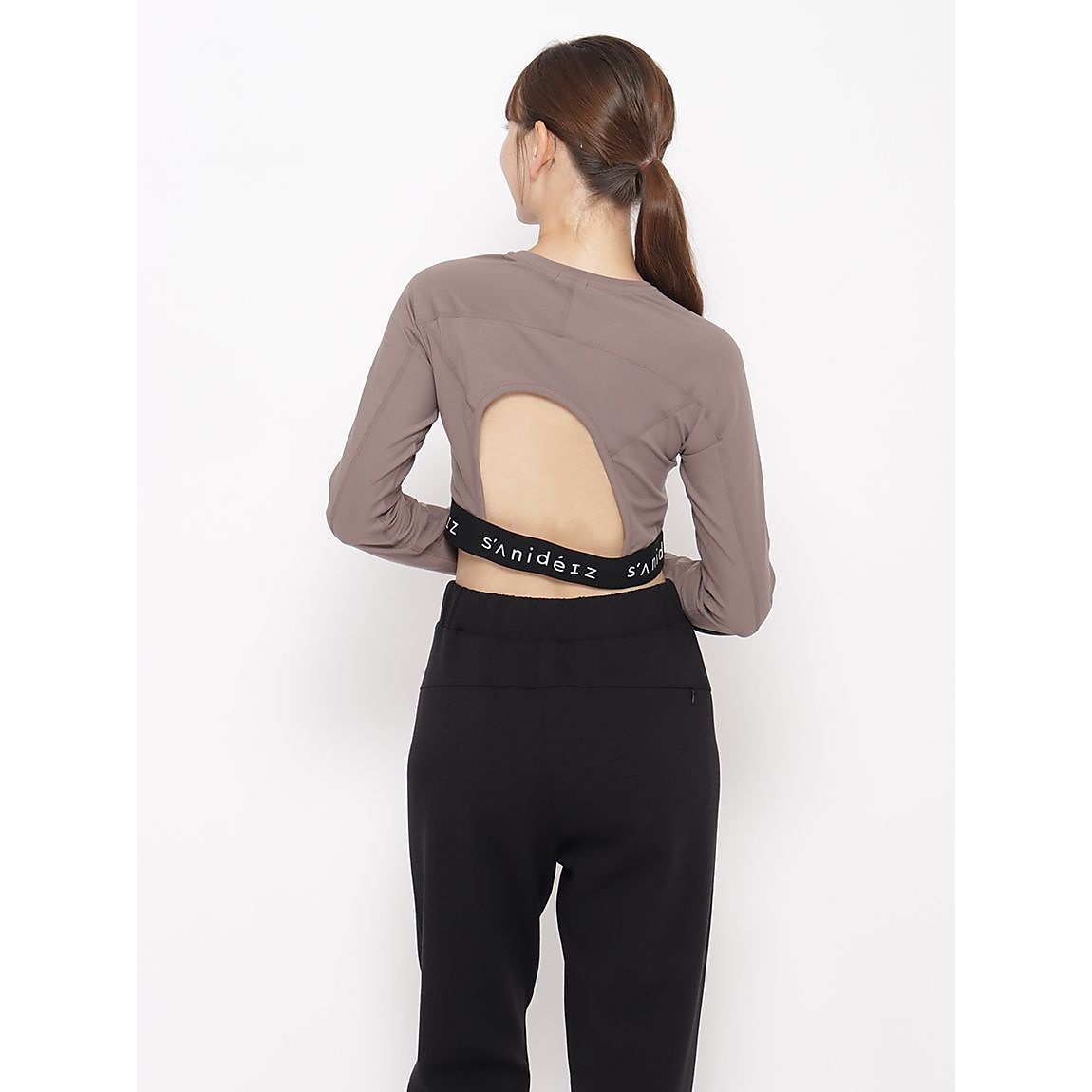 ウォームベア クロップト長袖トップスLADIES