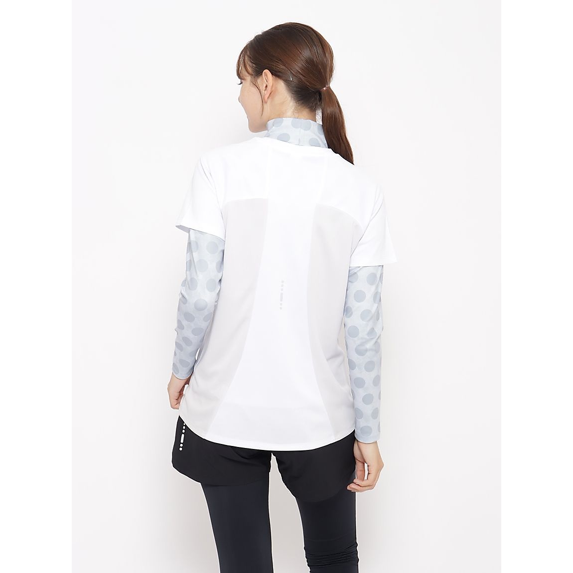 for RUN テックカノコ クルーネックTシャツ LADIES