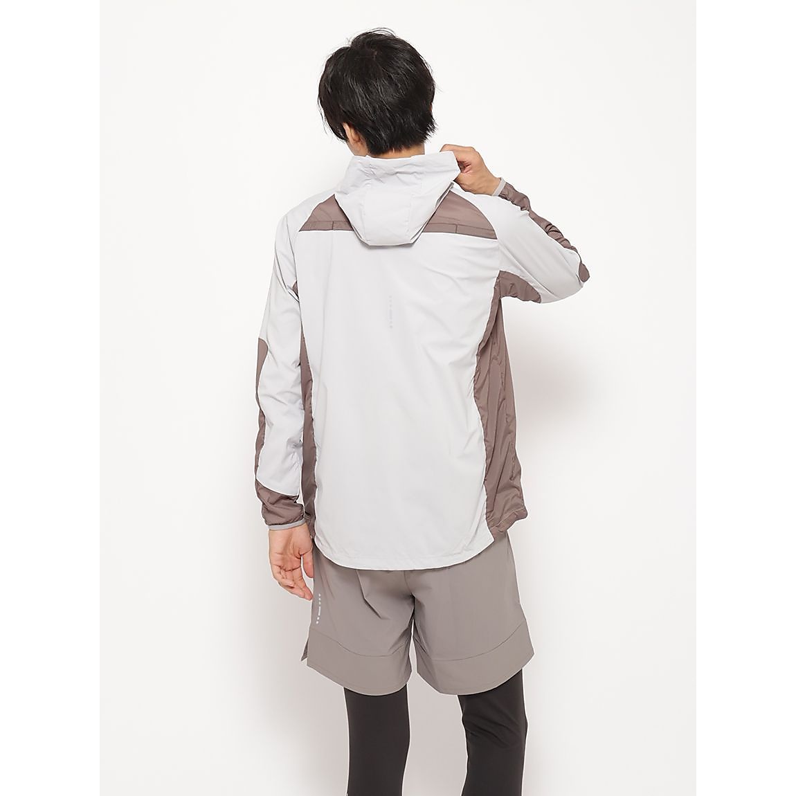 for RUN 撥水ストレッチ フーディジャケット MENS