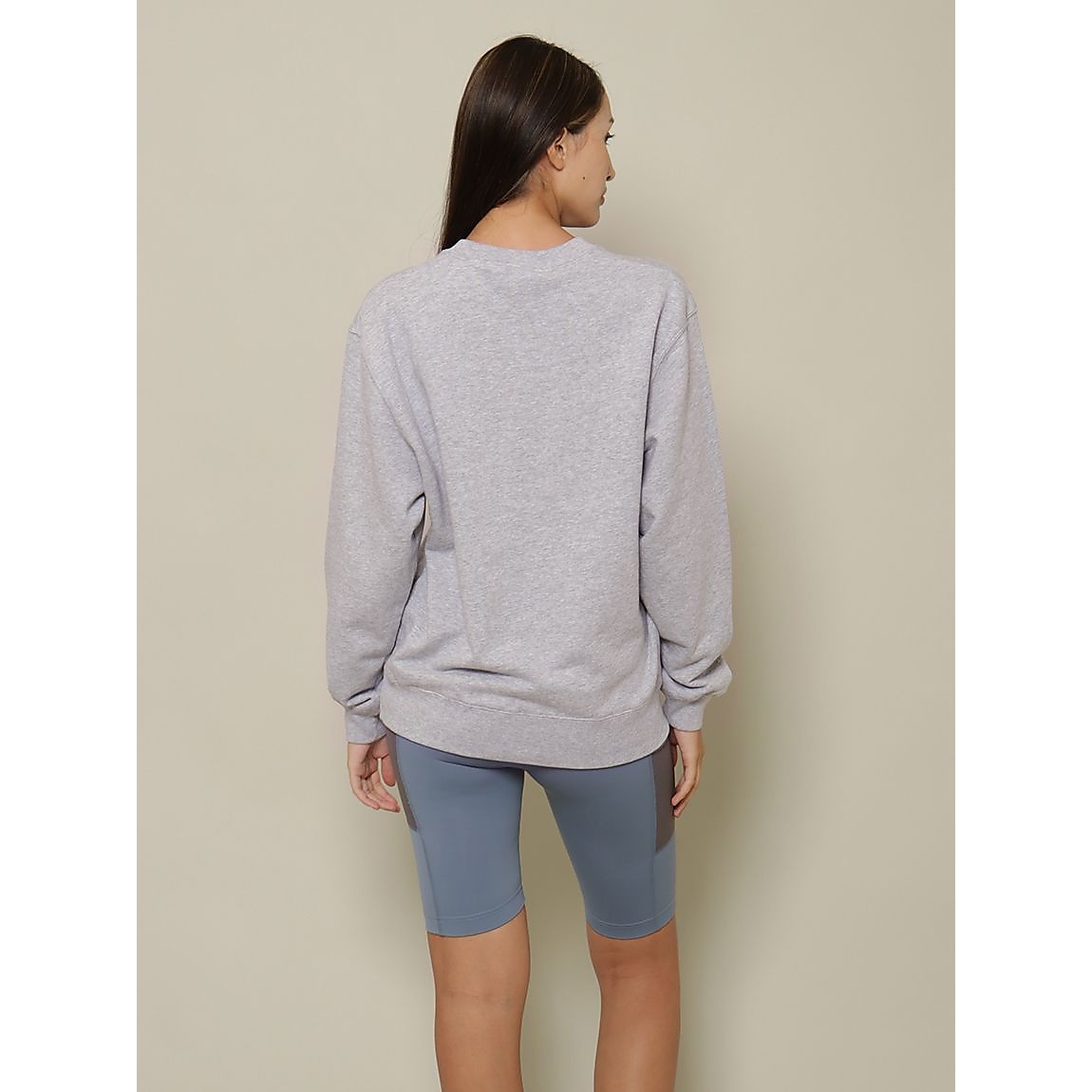 ワッペンスウェット クルーネック