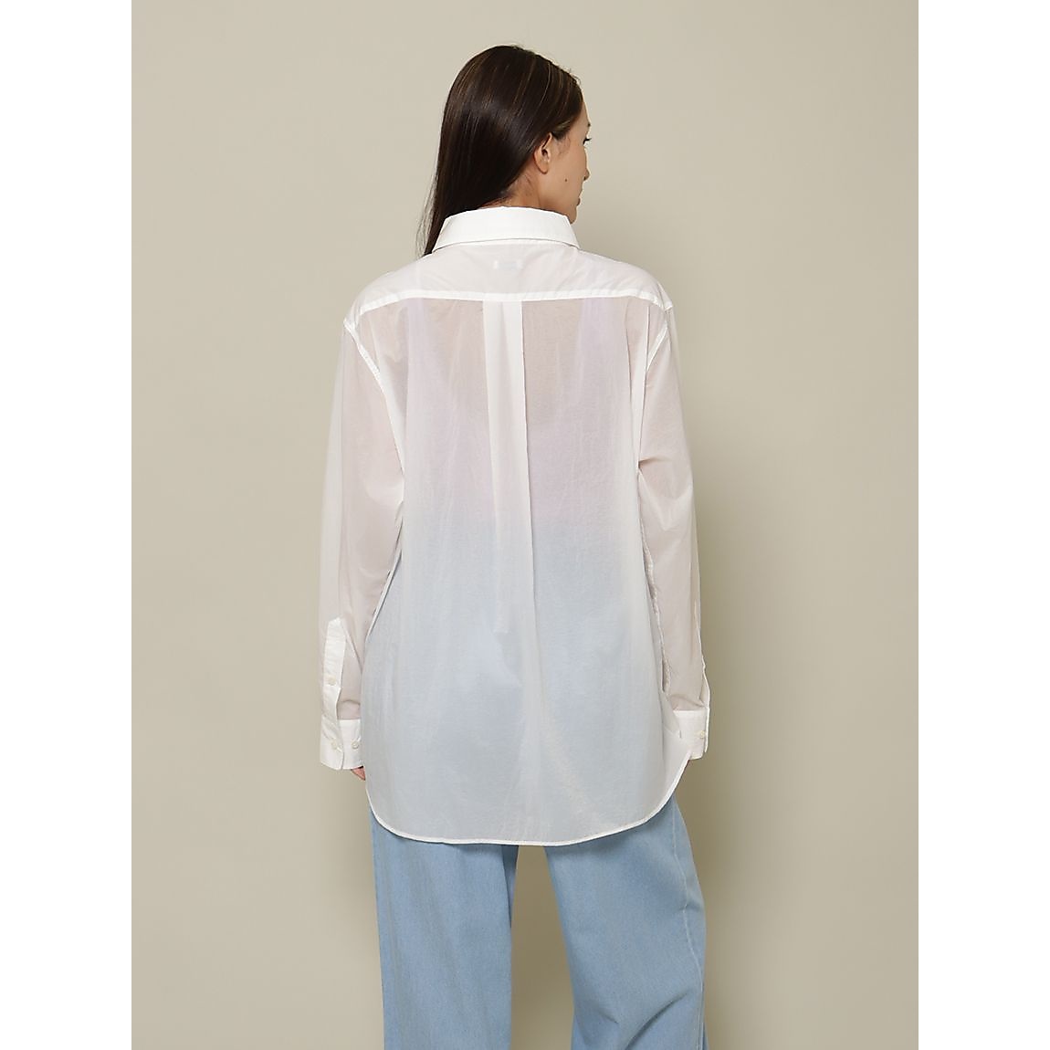 エアーナイロン オーバーサイズシャツ