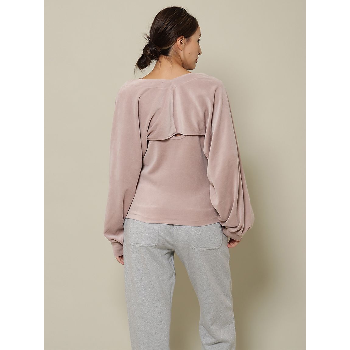 コンパクトベロア タンクトッフ